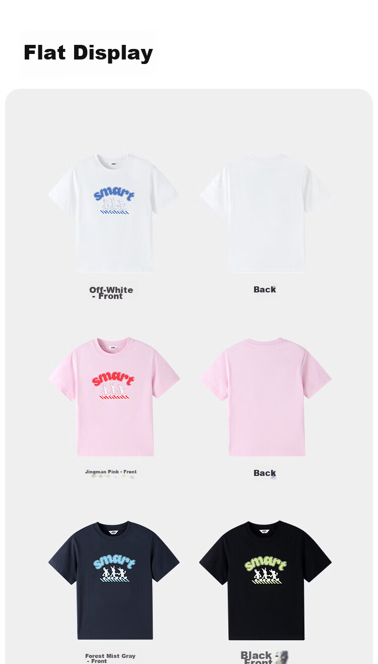 Annil Kids Boys Girls Crew Neck Short Sleeve T-Shirt 2026 Summer New Memory Foam Cooling Sports Casual Top 20